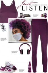 How to wear a Recycled Polyster Activewear Set!
