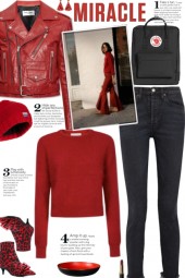 How to wear a Lambskin Leather Biker Jacket!