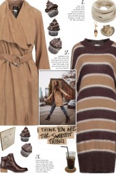 How to wear a Striped Knit Oversized Dress!