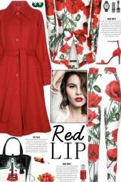 How to wear a Co-Ord Poppy Print Suit Set!