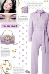 How to wear a Solid Color Belted Jumpsuit!