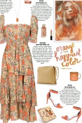 How to wear a Floral-Print Tiered Dress!