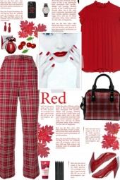 How to wear Plaid Fitted Trousers!
