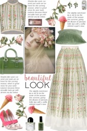 How to wear a Co-Ord Foliage-Embroider Set!