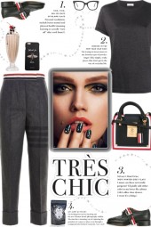 How to wear Classic-Wool Striped Trousers!