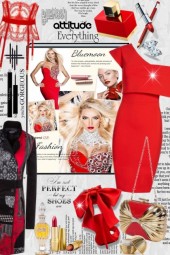 She is so gorgeous in red by blucinzia