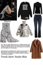 Trend Alert: Snake Skin