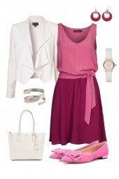 The color block dress