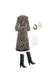 Leopard dress