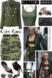 Military Green..Get the Look