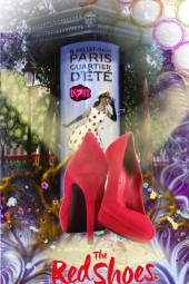 spot lighted red heels