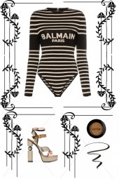 BALMAIN PARIS BODY SUIT