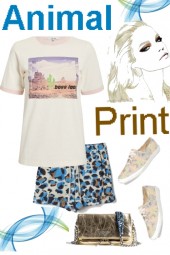 casual animal print