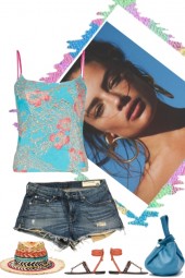 cute denim cut -offs