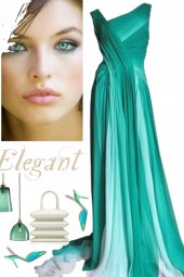 teal elegance