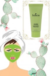 renew w/ a cactus peel off mask 