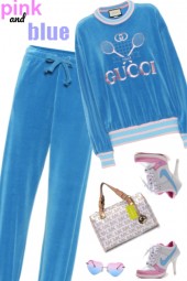 blue n pink gucci sport