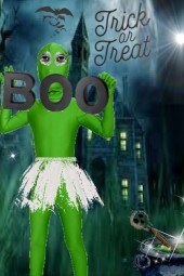 boo -ya   green suit 