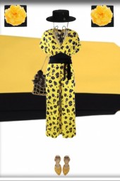 black n yellow spring