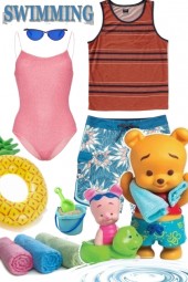 POOH N PIGGLETS SWIM WEAR