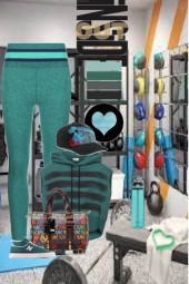 work out trends in teal for real 