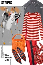 The Simple Life In Stripes