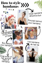 How to style bandanas