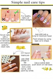 Simple nail care tips.