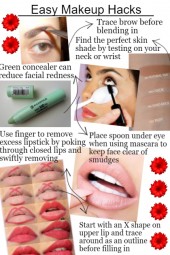 Easy makeup hacks