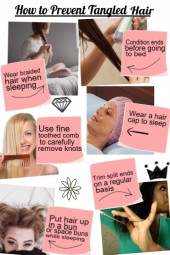 How to Prevent Tangled Hair