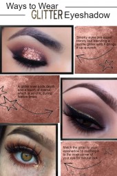 Ways to Wear Glitter Eyeshadow