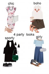 4 party looks