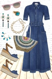 Denim Dress