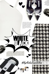 Love black and white!