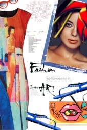 Fashion Into Art: Summer Feelings