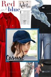 Red and Blue: Denim