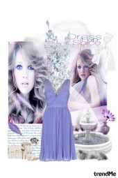 Lavender dress!