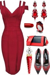 IN RED FORMAL