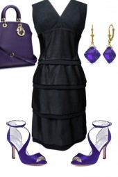 LBD ~ PURPLE ACCESSORIIES