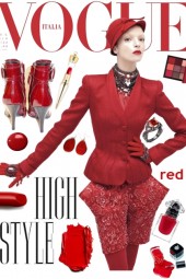 VOGUE IN RED