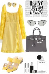 YELLOW TREND ME DRESS