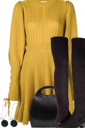 SWEATER DRESS ON TREND ME