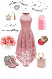 PINK DRESS ON TREND ME &quot;'