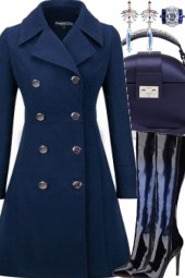 NAVY COAT FOR WINTER 2020