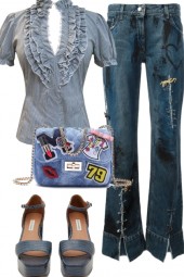 D and G JEANS OUTFIT