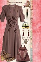 FITTED EMBELLISHED DRESS AND SHOES 2020