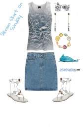 TRENDING : DENIM SKIRTS