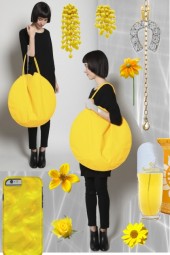 GIRL WITH YELLOW BAG