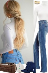 JEANS AND TURTLENECK 9420