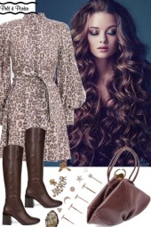 LEOPARD DRESS 103020